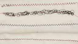  Thread bunching up under your fabric when sewing