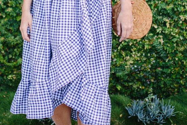 DIY Gathered Circle Skirt Sewing Tutorial (with pockets!) – Apple Tree  Sewing