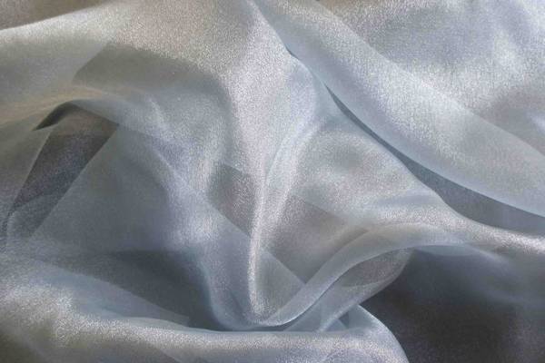 white translucent fabric